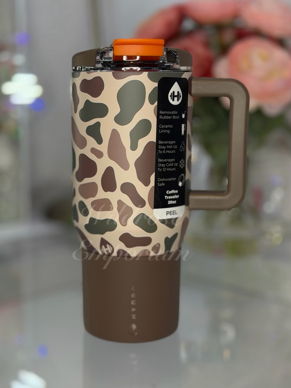 Hydrojug Duck Camo hunter woods coffee Traveler NWT